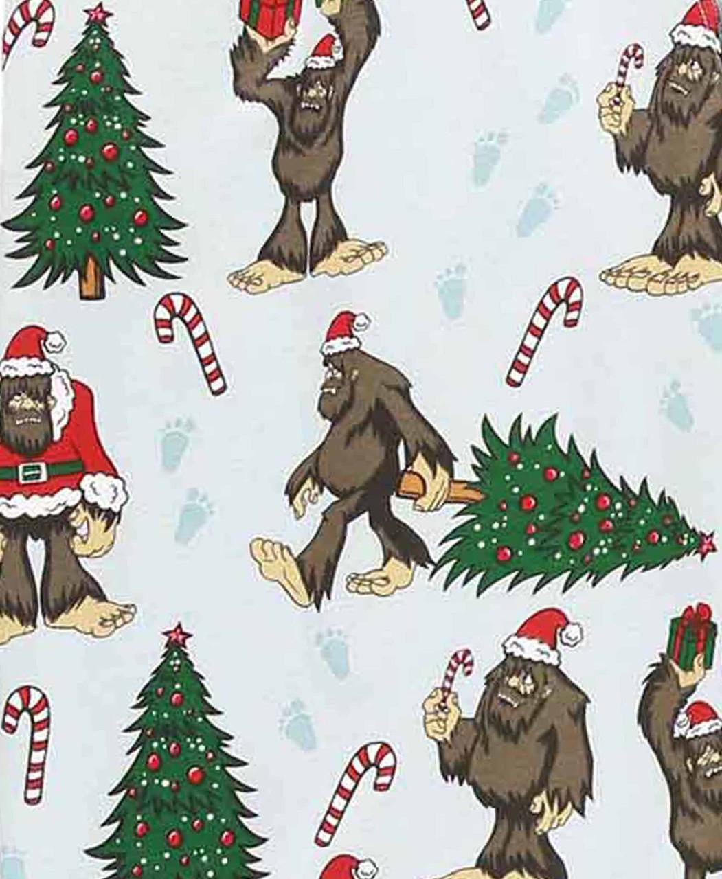 Christmas Bigfoot PJ's