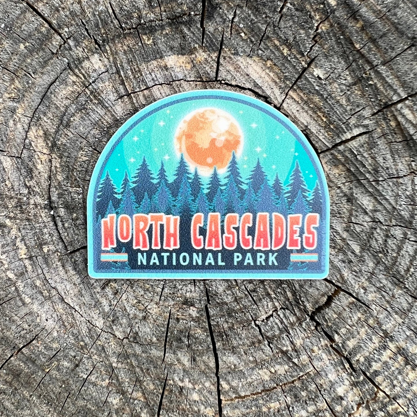 North Cascades Moon