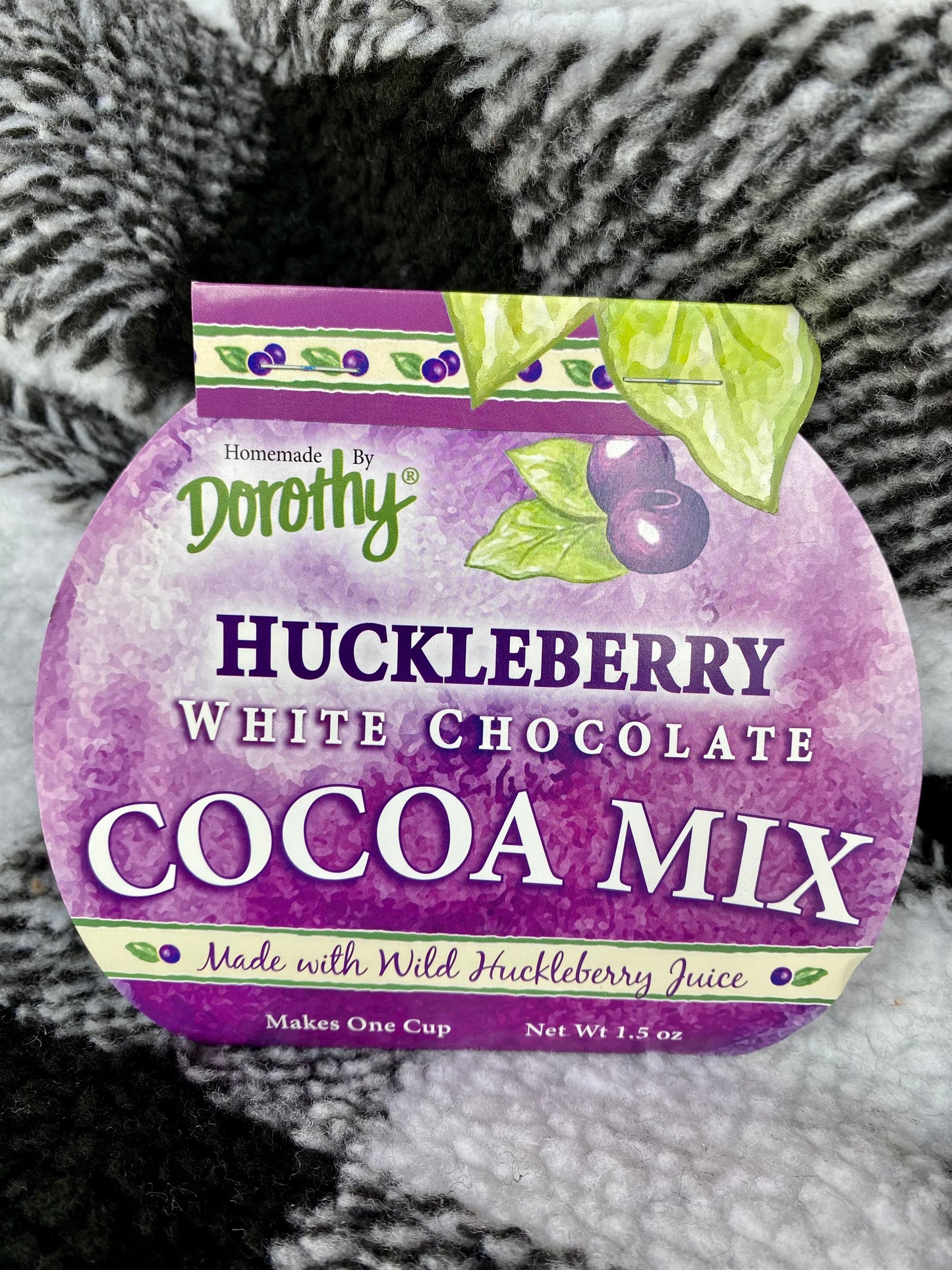 Huckleberry White Chocolate Cocoa Mix