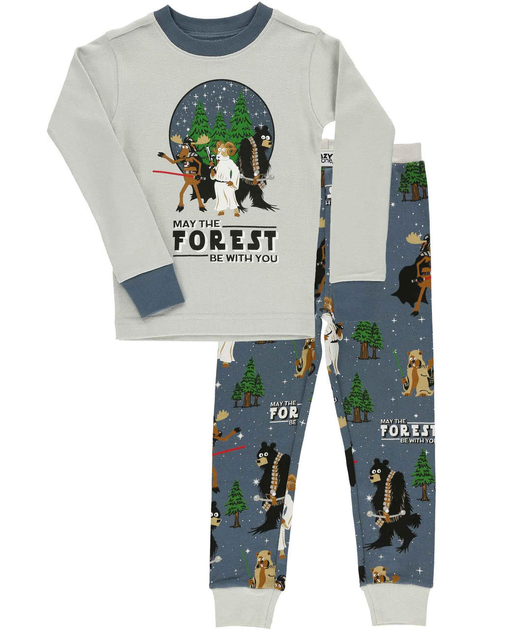 Forest Be With You Kid's PJ's