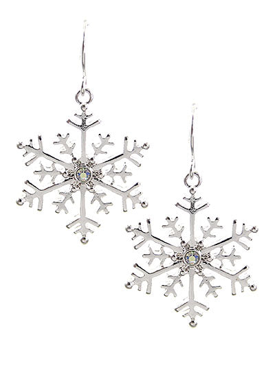 Winter Snowflake Earrings