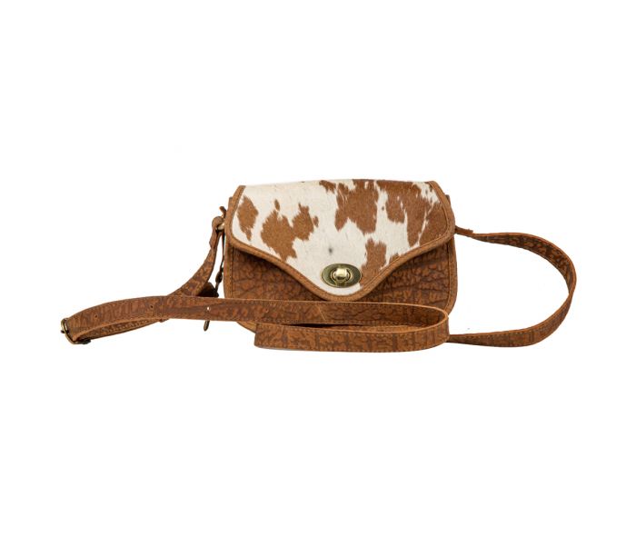 Leather and Cowhide Bag