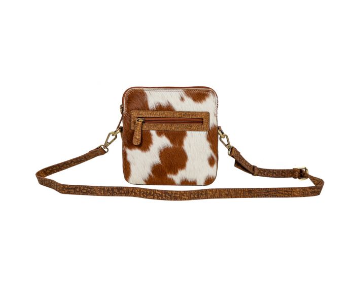 Leather and Cowhide Small Bag