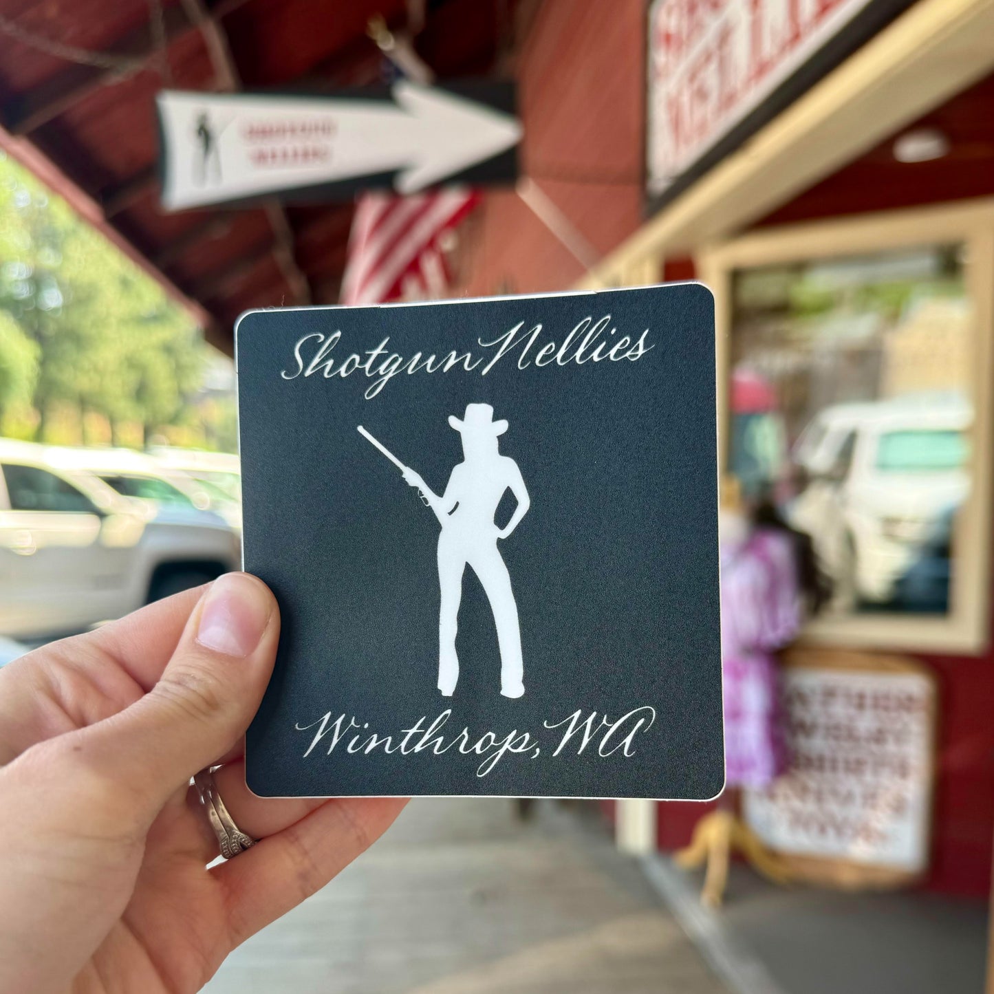 Shotgun Nellies Sticker