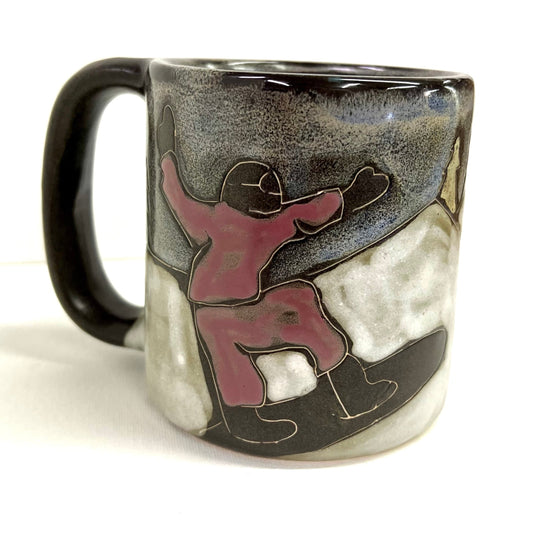 Blaze Snowboarder Mug 16oz