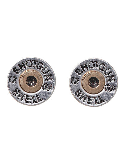 15MM Shotgun Shell Earrings