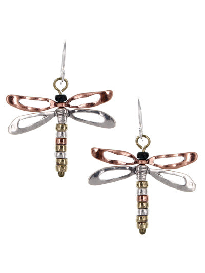 Dragonfly Bead Earrings